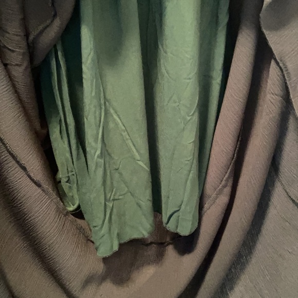 SALE Long Dress With Ruffle Sleeves - Picture 6 of 6